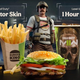 Burger King's Call of Duty skin and meal.